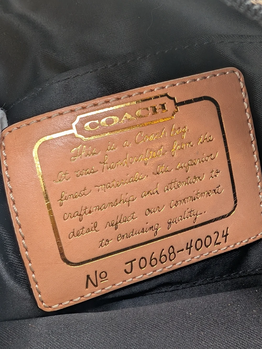 Coach Signature C Jacquard Black Demi Mini Baguette Purse Anniversary Y2K #40024